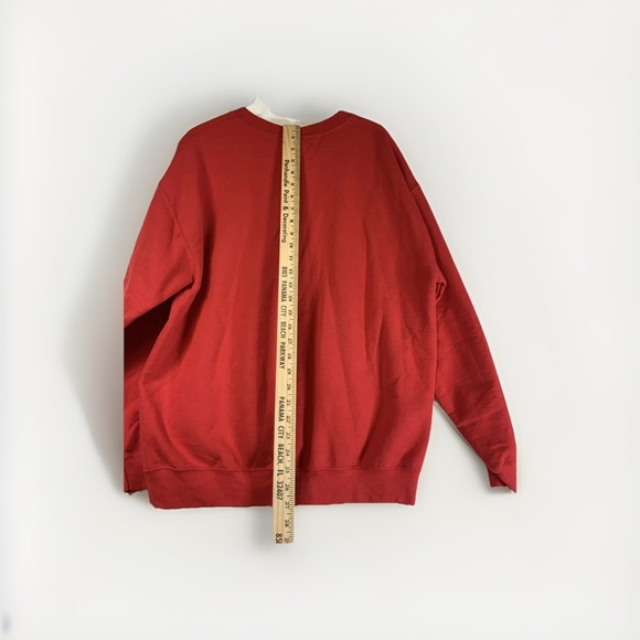 Atlanta Flacons Reebok‎ Team Logo Pullover Sweater Red Large - Picture 5 of 6